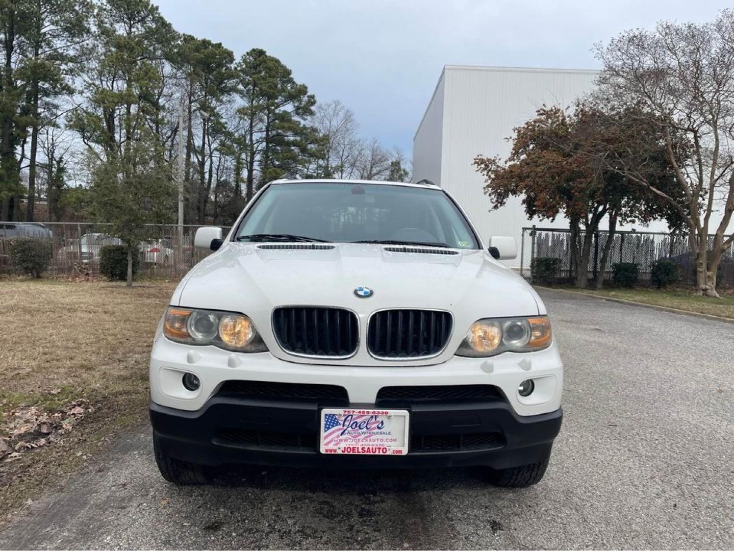 2004 WHITE /Black BMW X5 (5UXFA13514L) with an i6 3.0 engine, Automatic transmission, located at 5700 Curlew Drive, Norfolk, VA, 23502, (757) 455-6330, 36.841885, -76.209412 - Photo#7